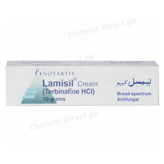 Lamisil 10gram Cream Anti-Fungal Terbinafine Novartis Pharma 1%