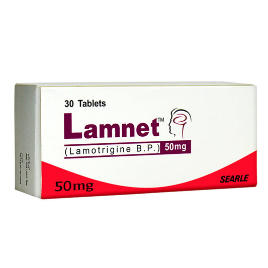 Lamnet 50mg Tablet Lamotrigine Anti-Epileptic Searle pakistan