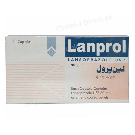 Lanprol 30mg Capsule Lasoprazole Reko Pharma