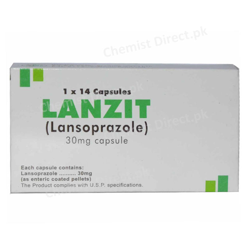 Lanzit Capsule 30mg Anti-Ulcerant SJ & G Fazal Elahi