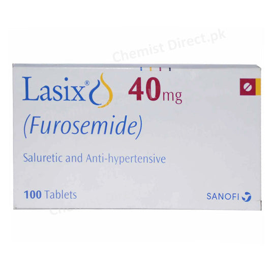 Lasix 40mg Tab Tablet Sanofi Aventis Loop Diuretic Furosemide