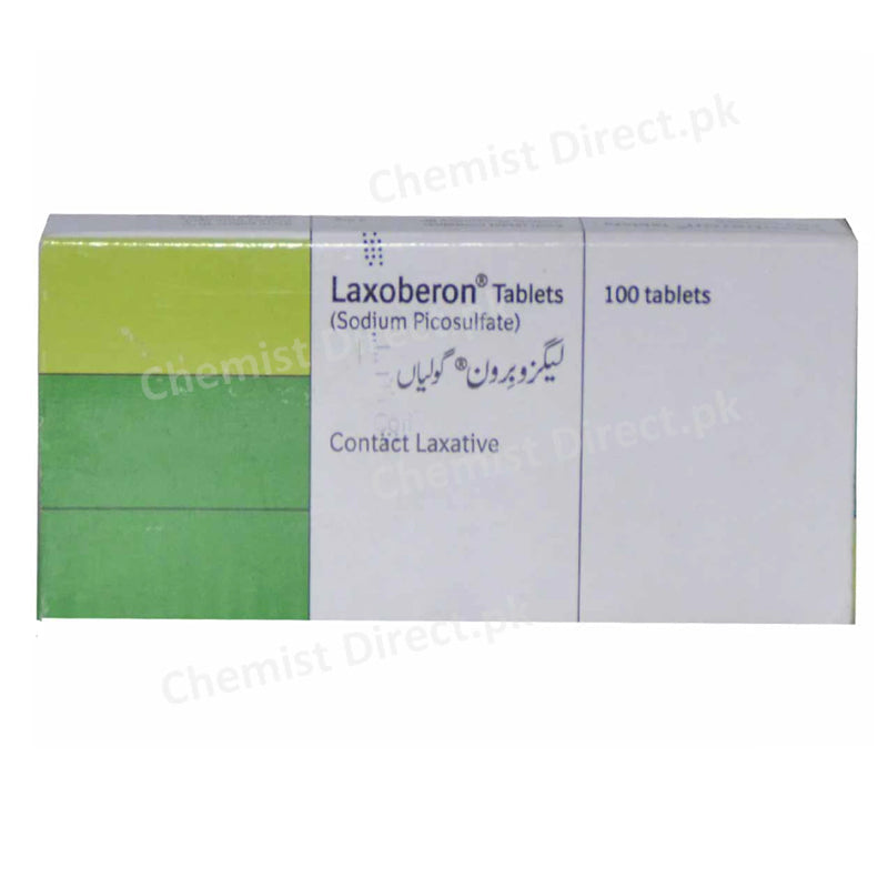 Laxoberon Tab Tablet Martin Dow Pharmaceuticals Pak Ltd Constipation Treatment Sodium Picosulphate