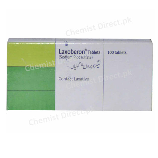 Laxoberon Tab Tablet Martin Dow Pharmaceuticals Pak Ltd Constipation Treatment Sodium Picosulphate