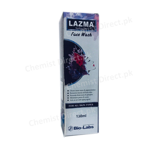 Lazma Face Wash 130Ml Skin Care