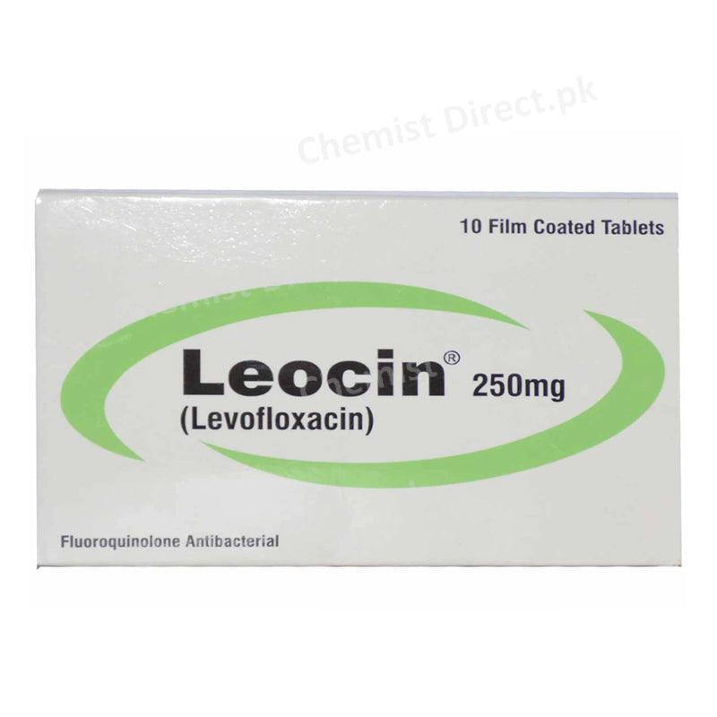 Leocin 250mg Tablet Levofloxacin Mega Pharmaceuticals Anti-Bacterial