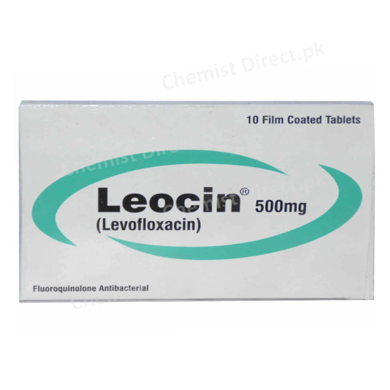 Leocin 500mg Tablet Levofloxacin Mega Pharmaceuticals Anti-Bacterial