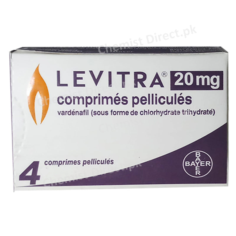 Levitra 20mg Tabablet Bayer Pharma