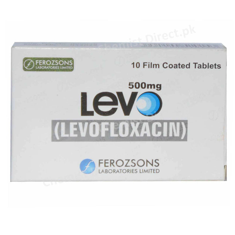 Levo 500mg Tablet Ferozsons Laboratories Ltd Quinolones Anti Bacterial Levofloxacin