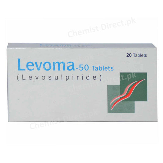 Levoma 50mg Tablet Genome Pharmaceuticals PVT LTD Levosulpiride