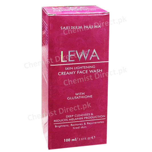  Lewa Skin Lightening Creamy Face Wash 100ml