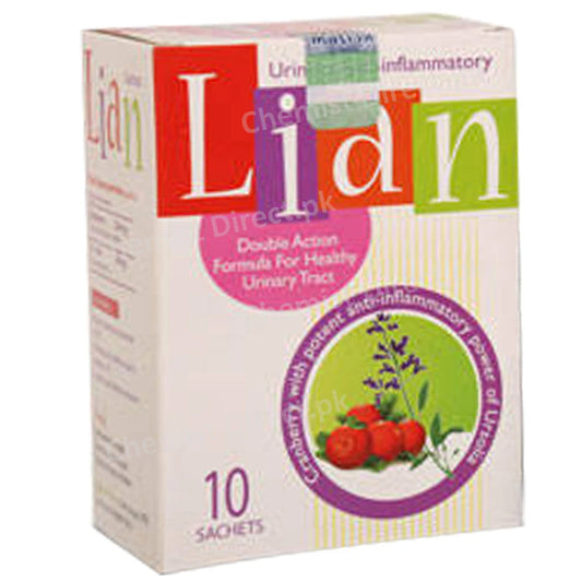 Lian Sachet Herbal Preparation Each Sachet Approx Cranberry Extract Ursolia