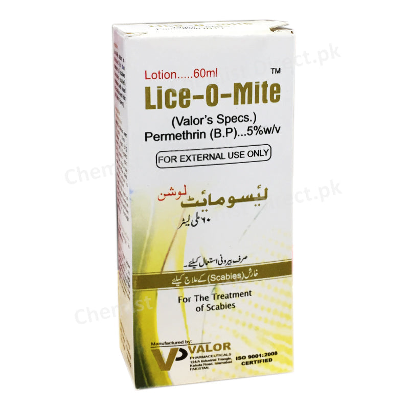 Lice-O-Mite Lotion 60Ml Medicine