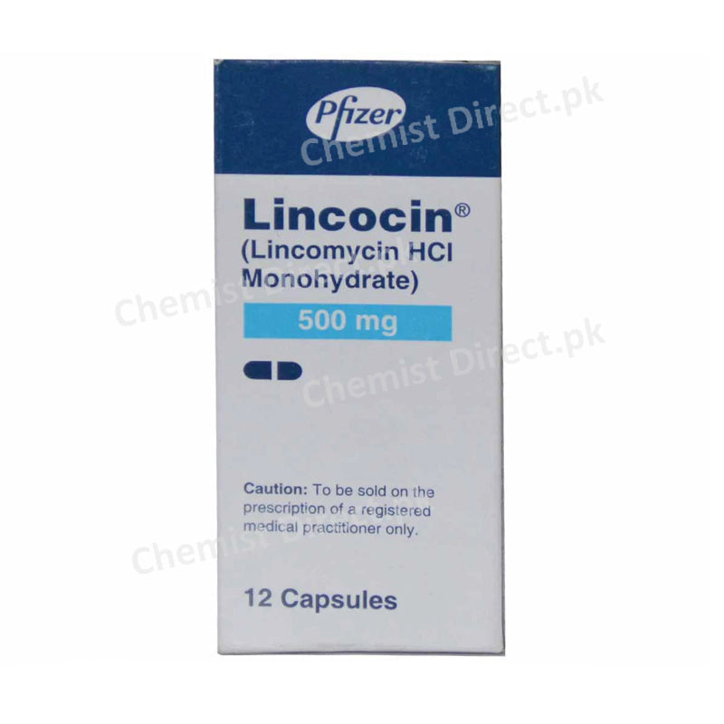 Lincocin 500mg Capsule Anti-bacteria Lincomycin Hcl Monohydrate Pfizer Pakistan