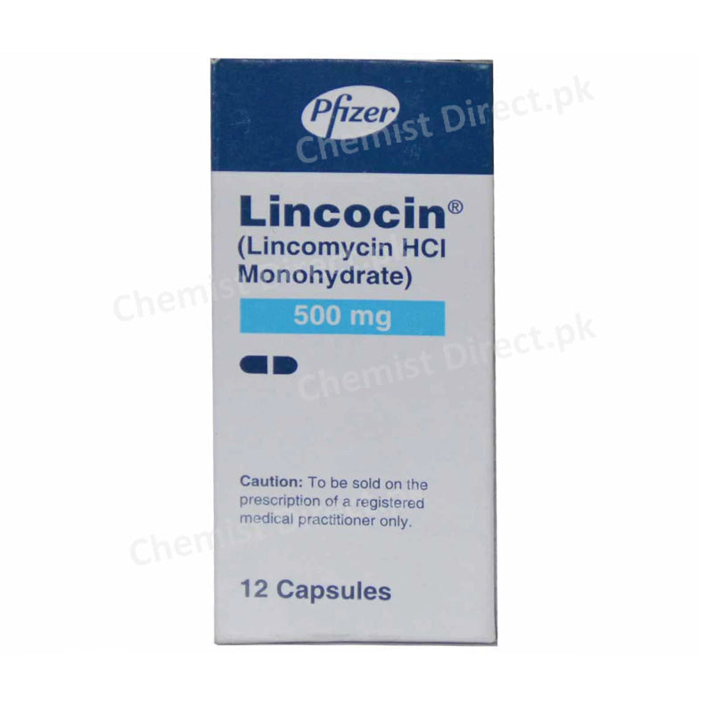 Lincocin 500mg Capsule Anti-bacteria Lincomycin Hcl Monohydrate Pfizer Pakistan