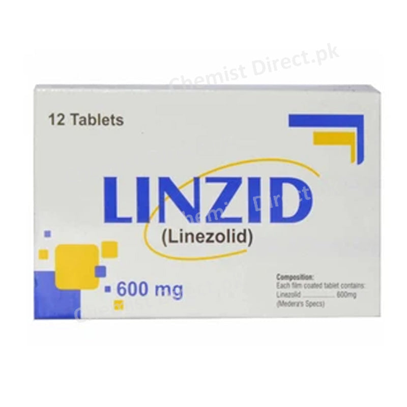 Linzid 600mg Tablet Medics laboratories Linezolid