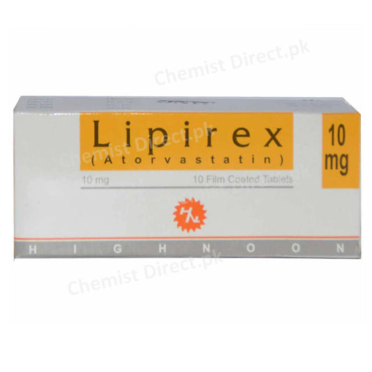 Lipirex 10Mg Tablet Medicine