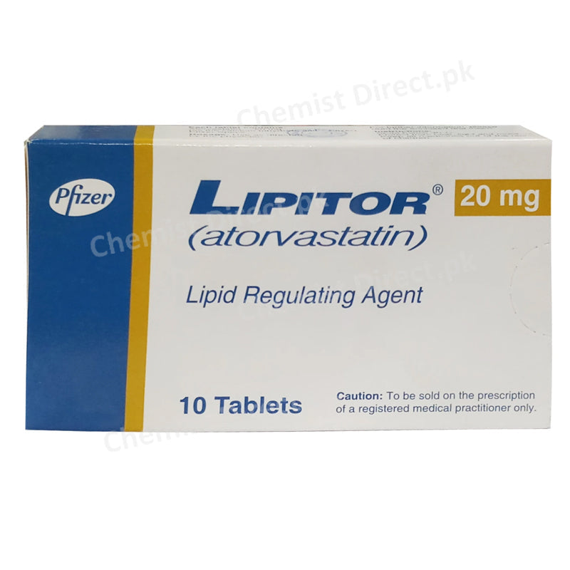 Lipitor 20mg Tablet Pfizer Pakistan Statins Atorvastatin