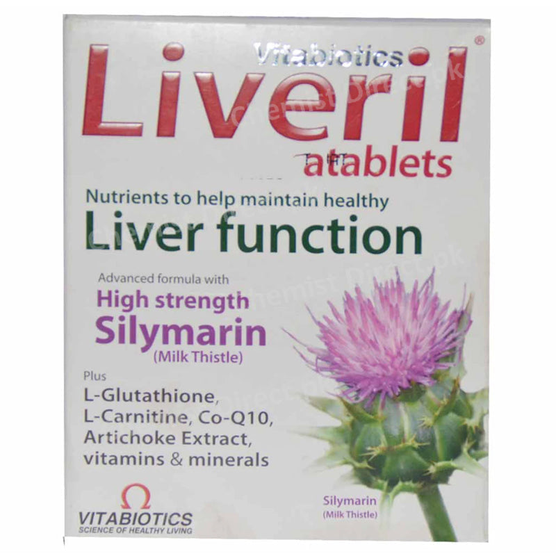 Liveril Tablet Actimed Pharma Liver Protectant Silymarin antioxidantsandmicronutrients