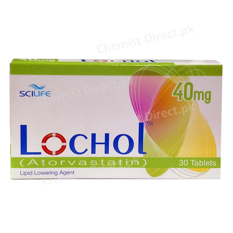 Lochol 40mg Tablet Scilife Pharma Statins Atorvastatin