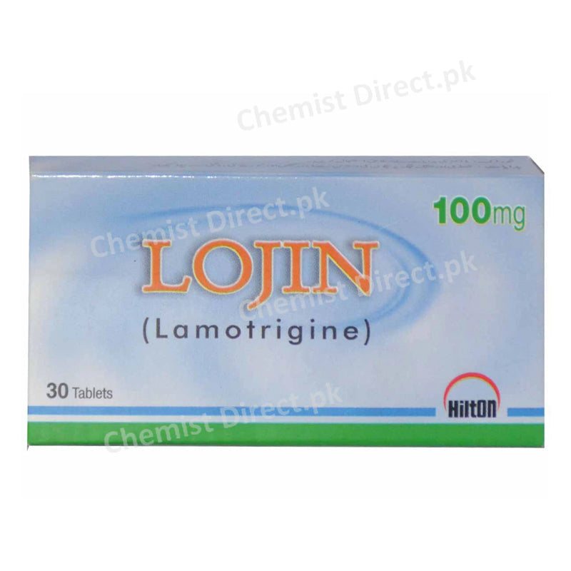 Lojin Tablet 100mg Hilton Pharma Anti-Epileptic Lamotrigine