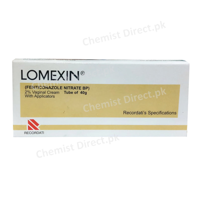 Lomexin Viginal 40gram Cream Anti-Fungal Pacific pharmaceuticals Fenticonazole