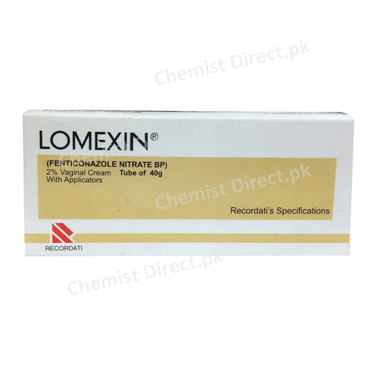 Lomexin Viginal 40gram Cream Anti-Fungal Pacific pharmaceuticals Fenticonazole