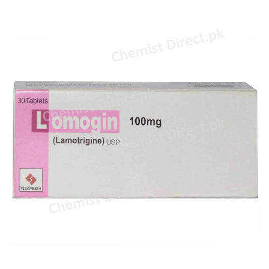 Lomogin Tablet 100mg Standpharm Anti-epileptic Lamotrigine