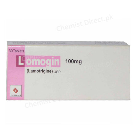 Lomogin Tablet 100mg Standpharm Anti-epileptic Lamotrigine