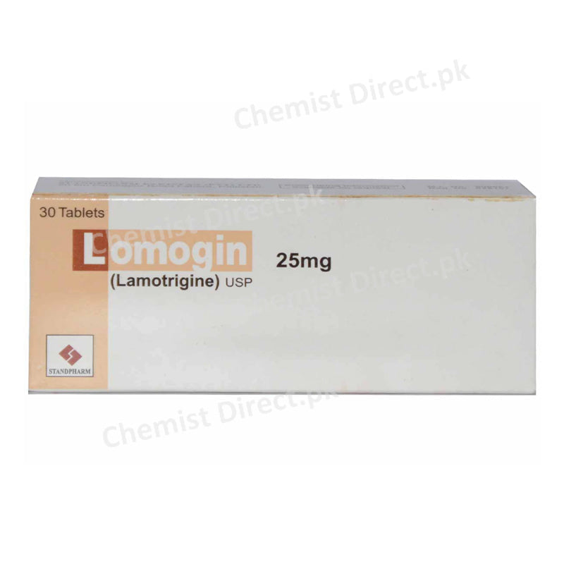 Lomogin Tablet 25mg Standpharm Anti-epileptic Lamotrigine