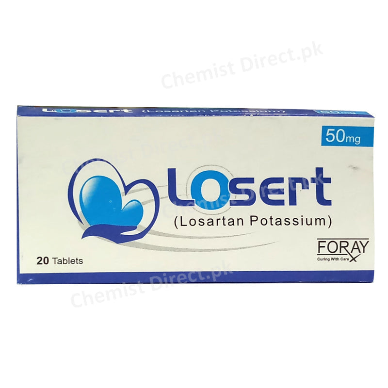 Losert 50Mg Tablet Medicine