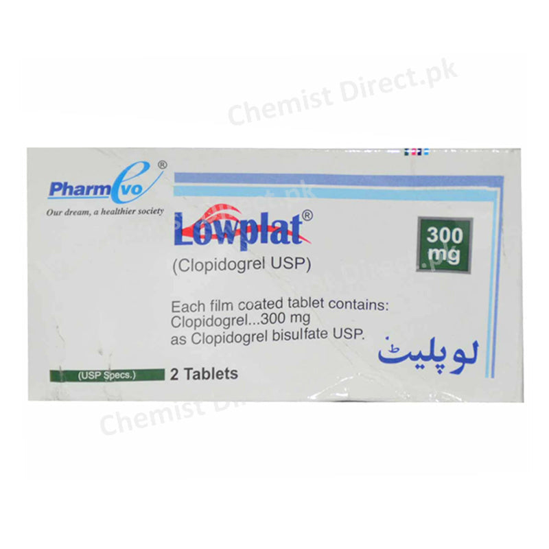 Lowplat 300 mg Tablet – ChemistDirect.pk