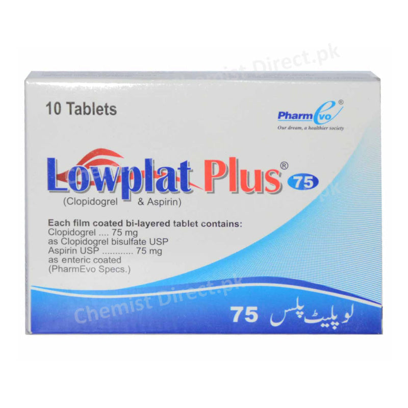 Lowplat Plus 75Mg Tab