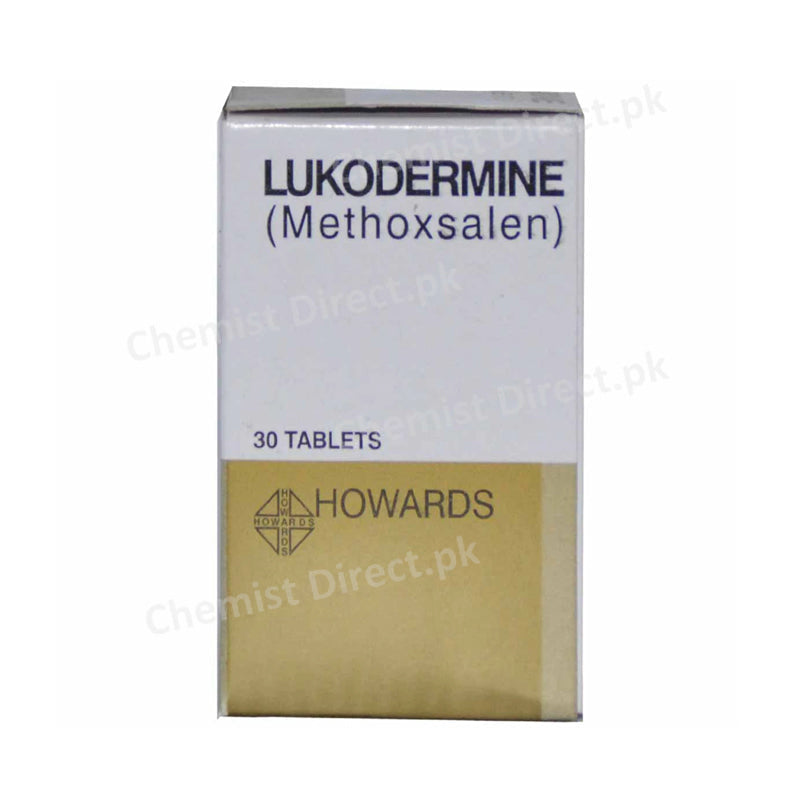 Lukodermine Tablet Methoxsalen Psoralen Howards Pharmaceuticals