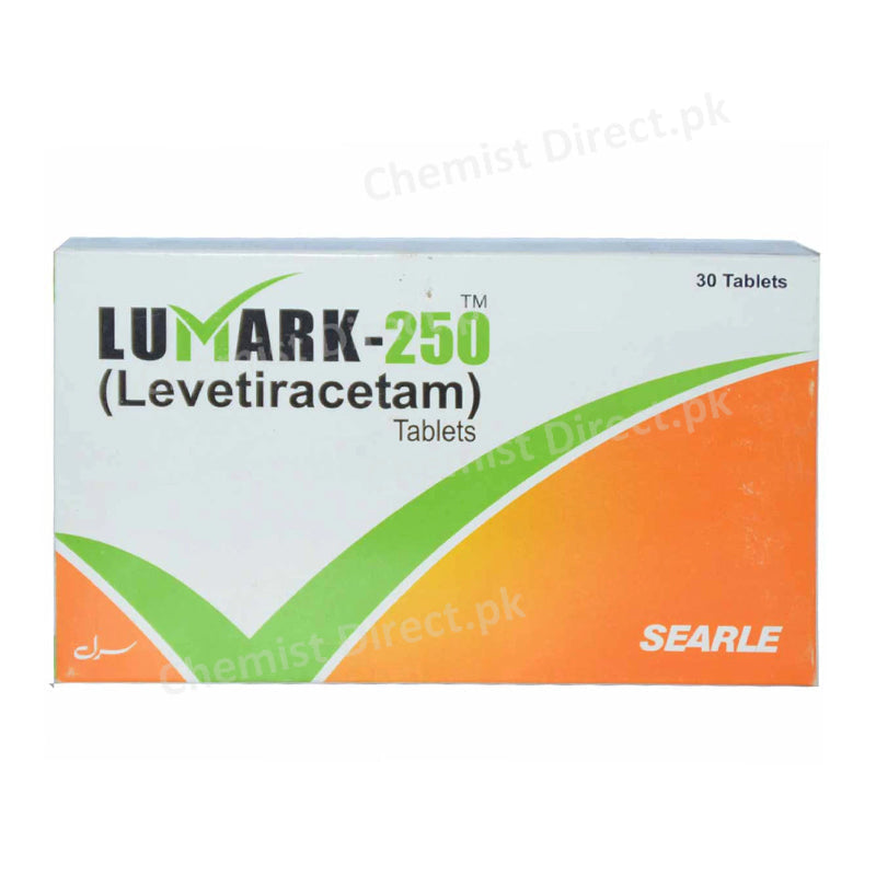 Lumark 250mg Tablet Anti-Epileptic Levetiracetam Searle Pakistan