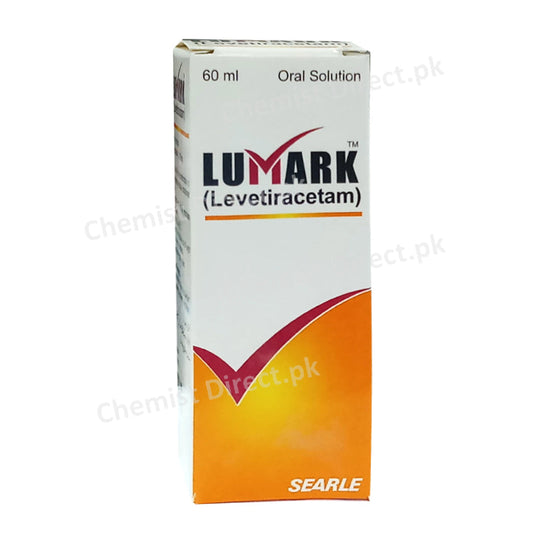 Lumark oral solution 60ml Anti-Epileptic Levetiracetam Searle Pakistan