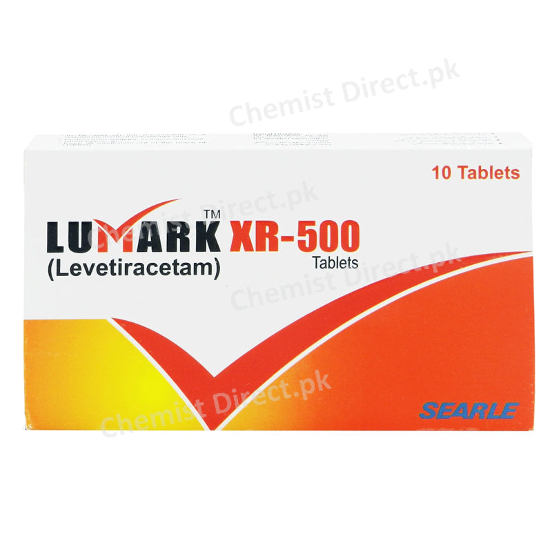 Lumark Xr 500mg Tablet Searle Pakistan Anti Epileptic Levetiracetam