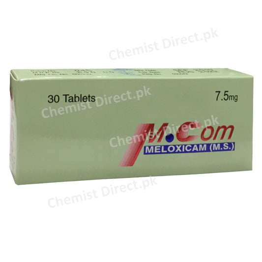 M.Com 7.5mg Tablet Wilshire Laboratories Pvt Ltd NSAID Meloxicam