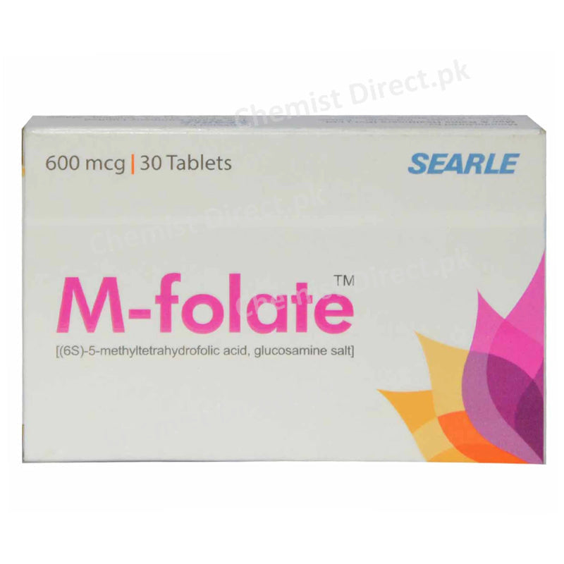 M Folate M-folate 600mcg Tablet – ChemistDirect.pk
