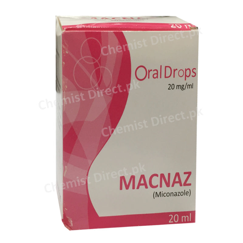 Macnaz Oral Drops 20mg/ml Miconazole Opal Laboratories