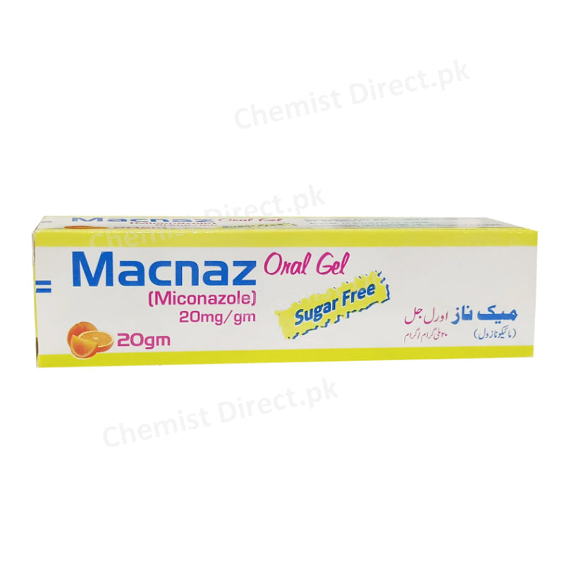 Macnaz Oral Gel 20gram Opal Laboratories Anti-Fungal Miconazole 20mg/gm