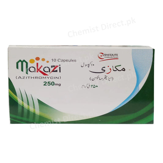 Makazi 250mg Capsule Crystolite Azithromycin