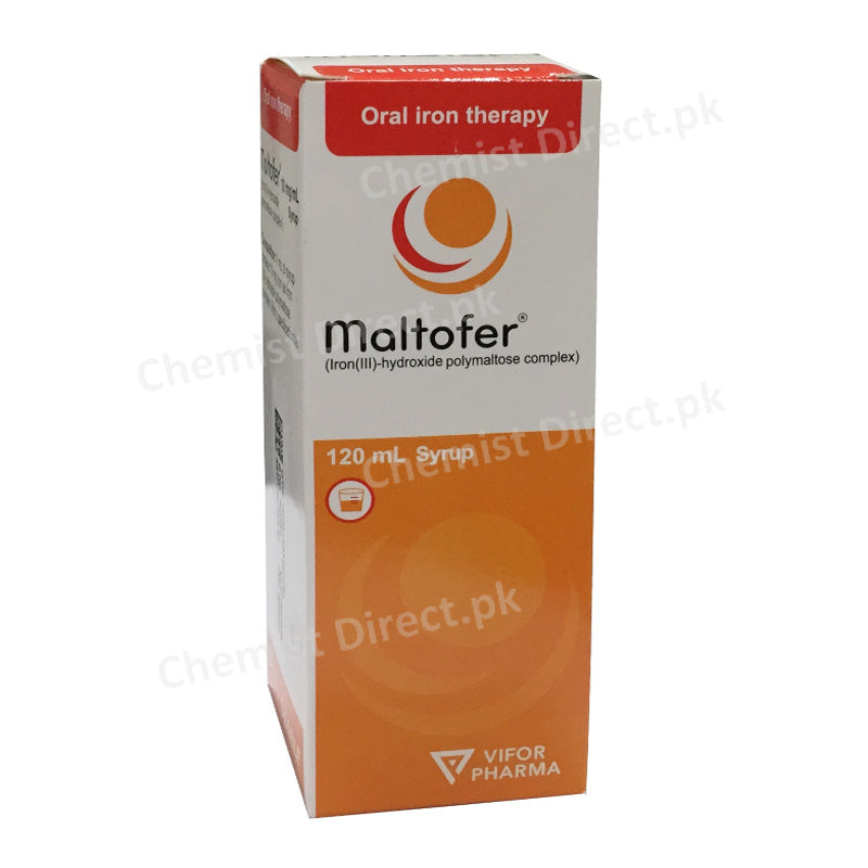 Maltofer 120ml Syrup Anti-Anemic Iron III Hydroxide Polymaltose Complex Vifor pharma