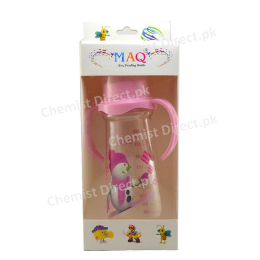 Maq 8 Oz Feeding Bottle With Handles Baby Care