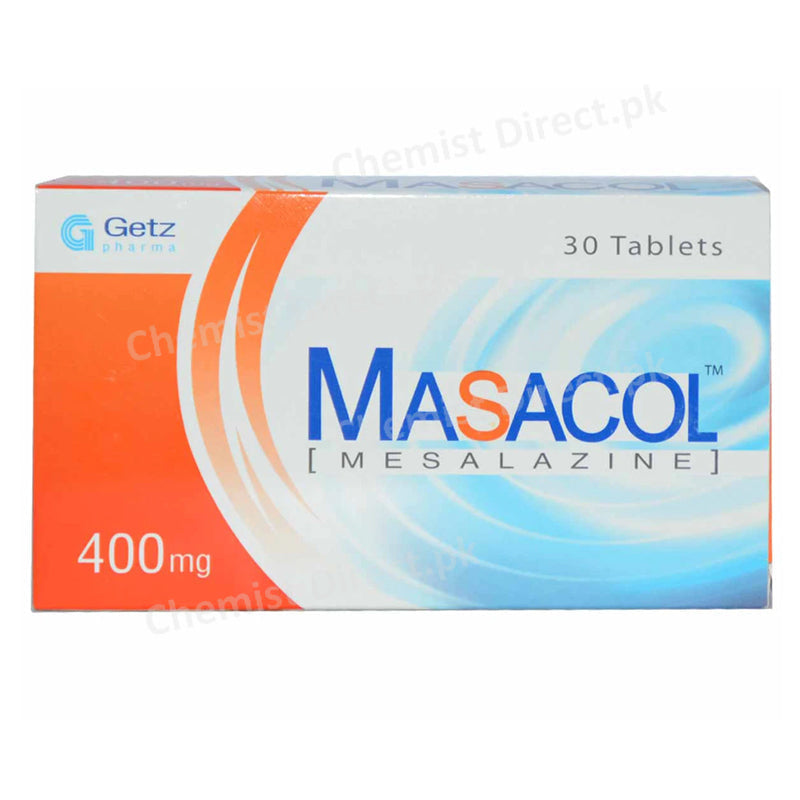 Masacol 400mg Tablet Getz Pharma Pakistan Pvt Ltd Inflammatory Bowel Disease Mesalazine