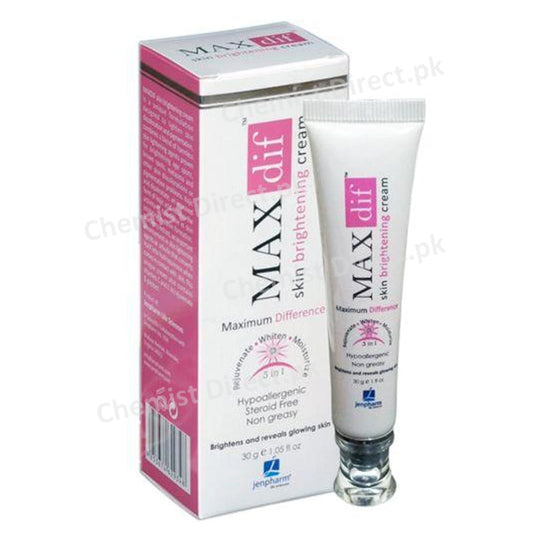 Maxdif Skin Brightening Cream 30gm