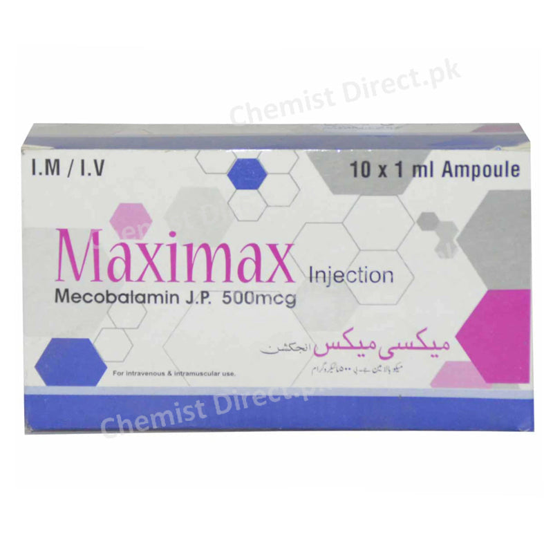 Maxum Injection Maximax 500mcg Injection – ChemistDirect.pk
