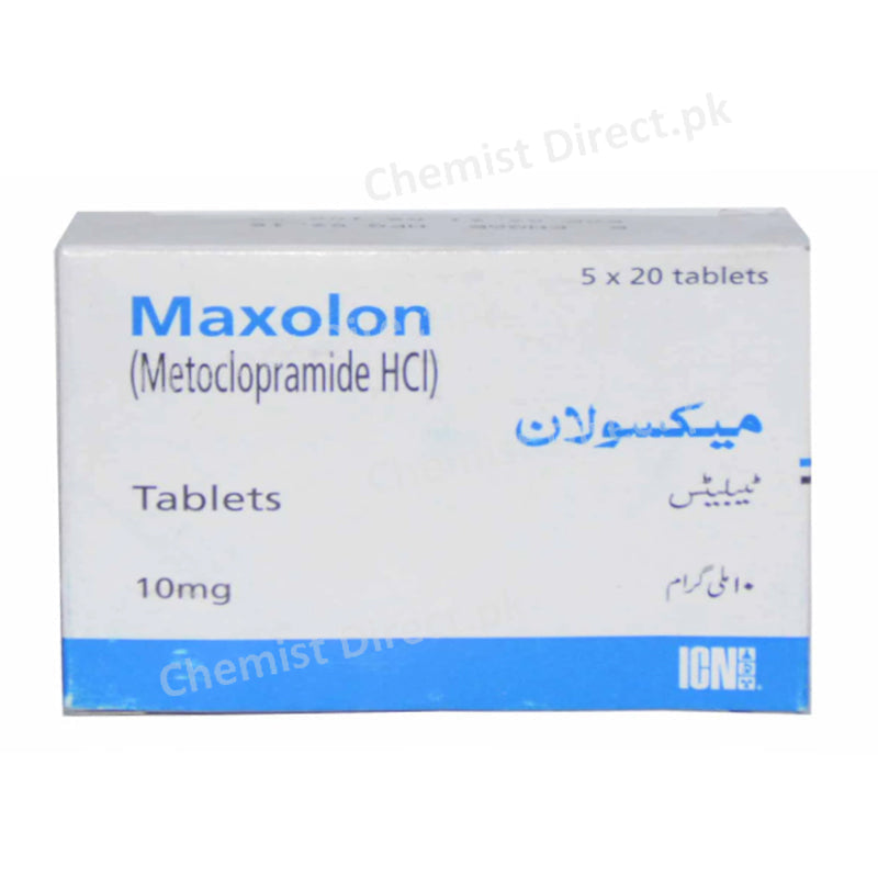 Maxluton Injection Maxolon 10mg Injection – ChemistDirect.pk