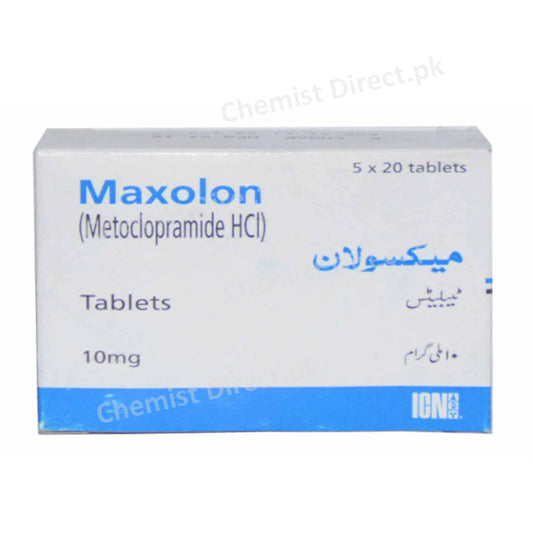 Maxolon 10mg Injection Metoclopramide HCl Glaxosmithkline