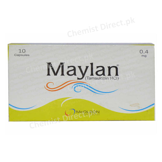 Maylan 0.4mg Capsule Mcolson Research Lab Tamsulosin Hcl