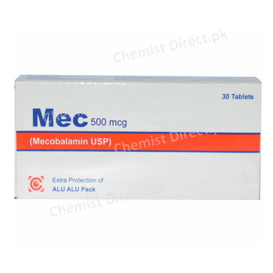 Mec 500mcg Tablet Convell Pharma Mecobalamin USP